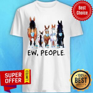 Awesome Horse Face Mask Ew People Shirt
