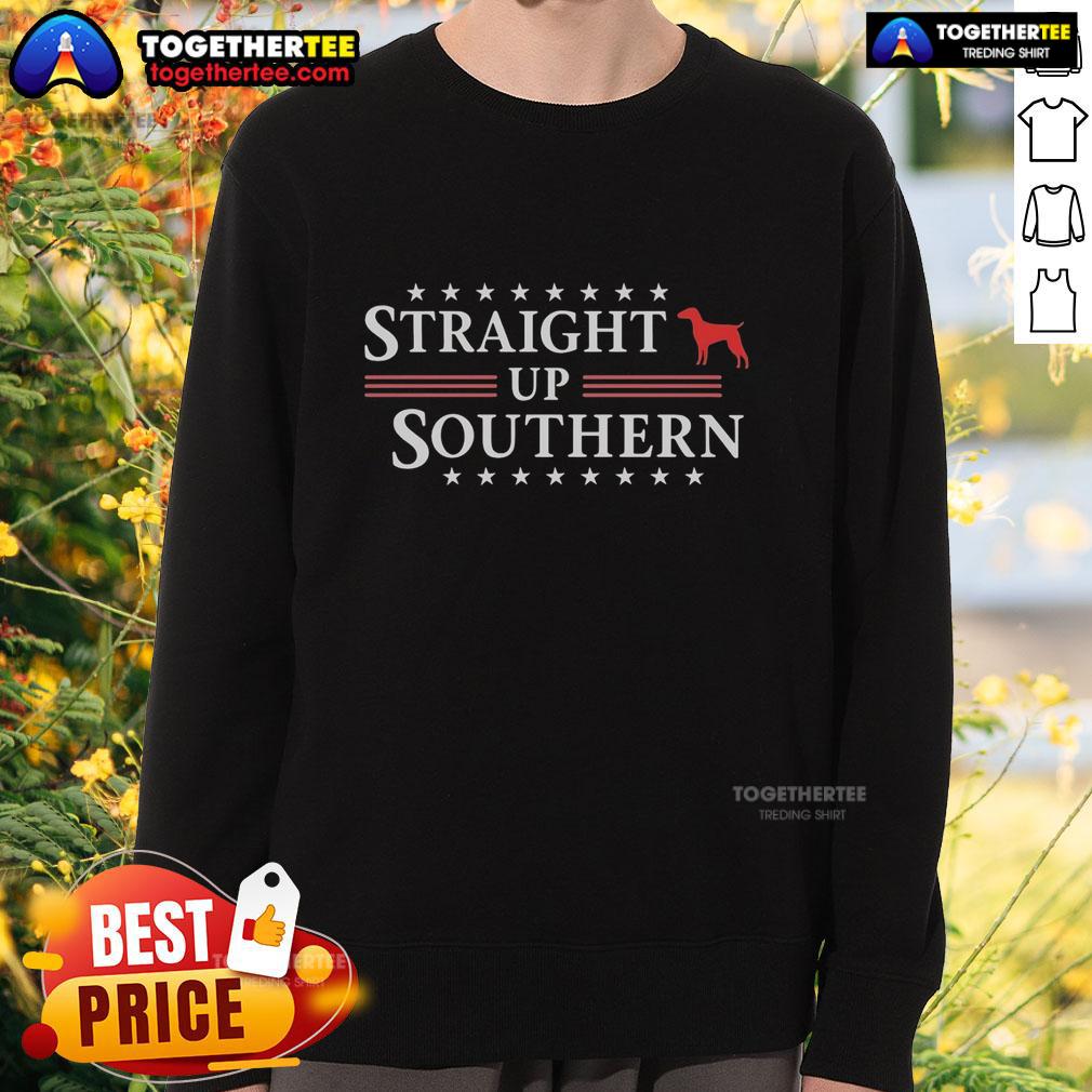 Awesome Straight Up Southern T-Shirt - Image 5