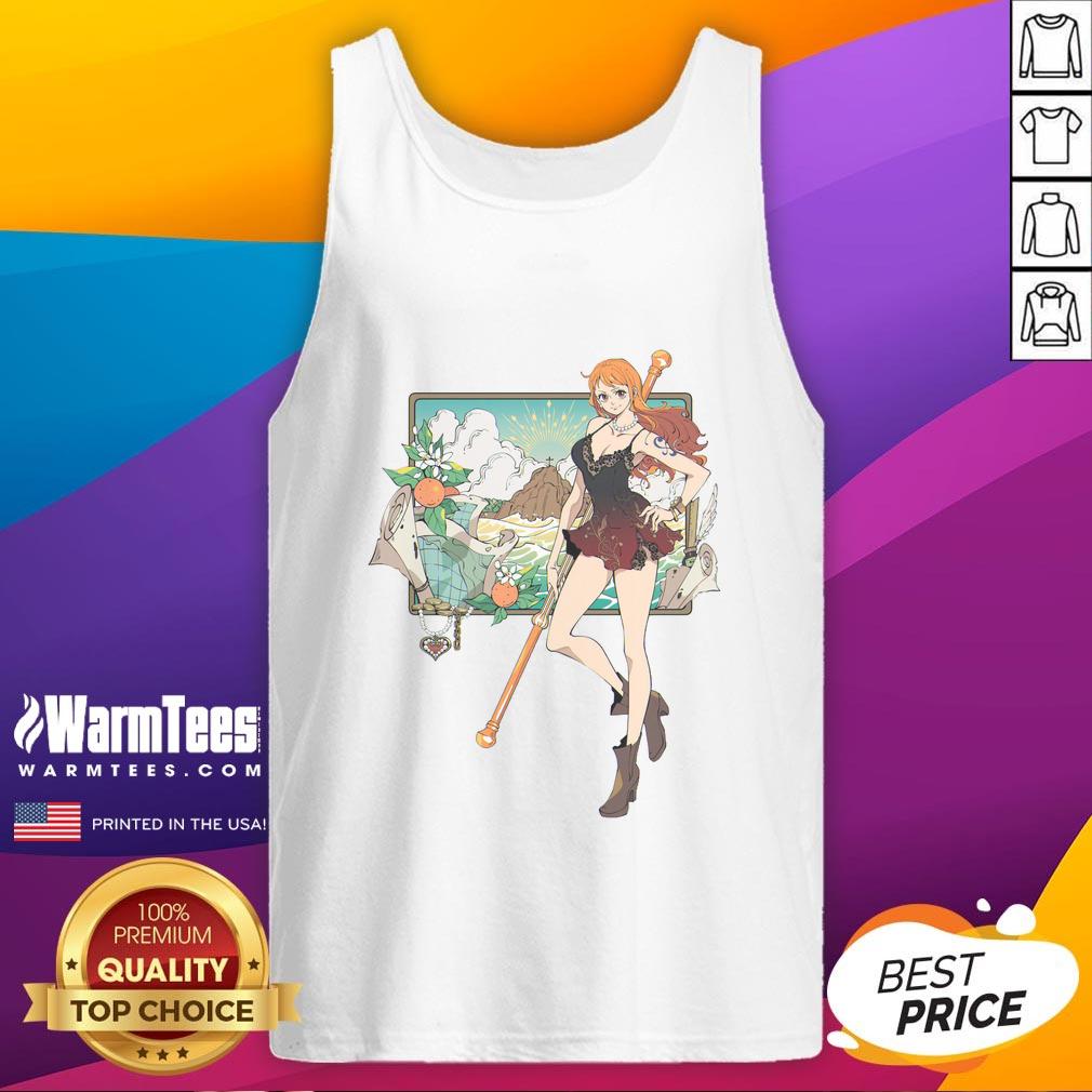 Awesome Nami One Piece Cat Burglar Anime T-Shirt - Image 4