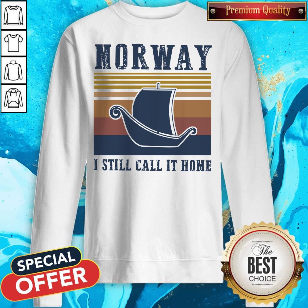 Original Norway I Still Call It Home Vintage Shirt - Image 4
