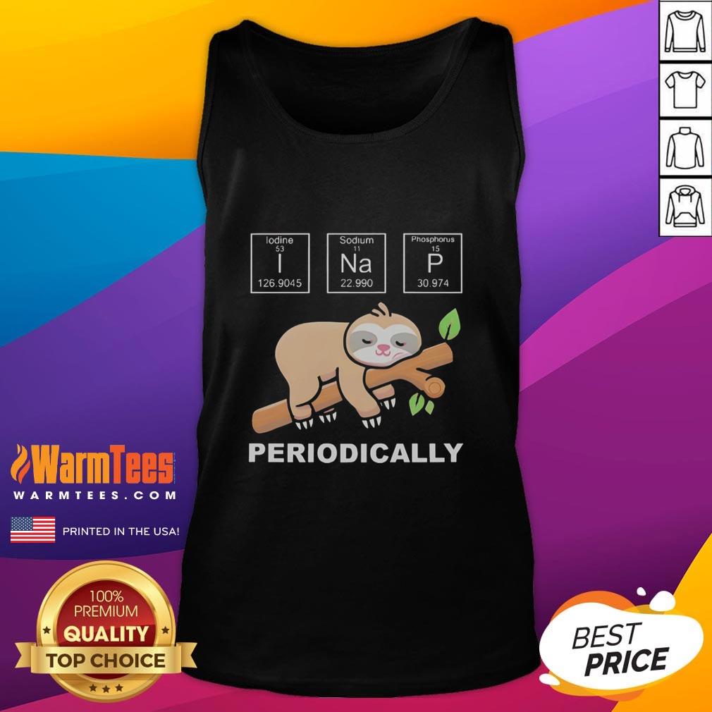 Good Lazy Sloth I Nap Periodically T-Shirt - Image 4