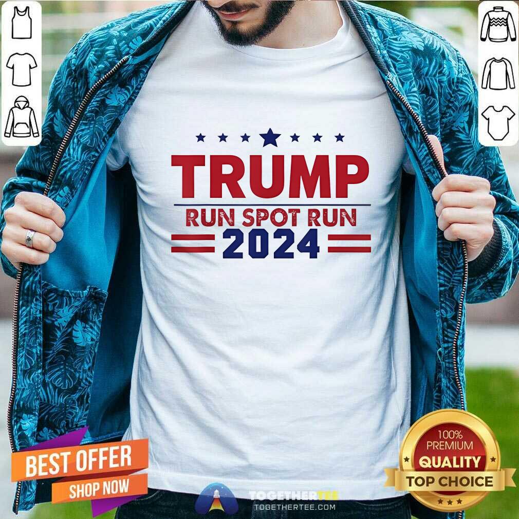Nice Run Spot Run Donald Trump Debate 2024 Kamala T-Shirt