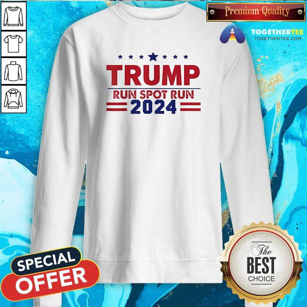 Nice Run Spot Run Donald Trump Debate 2024 Kamala T-Shirt - Image 3