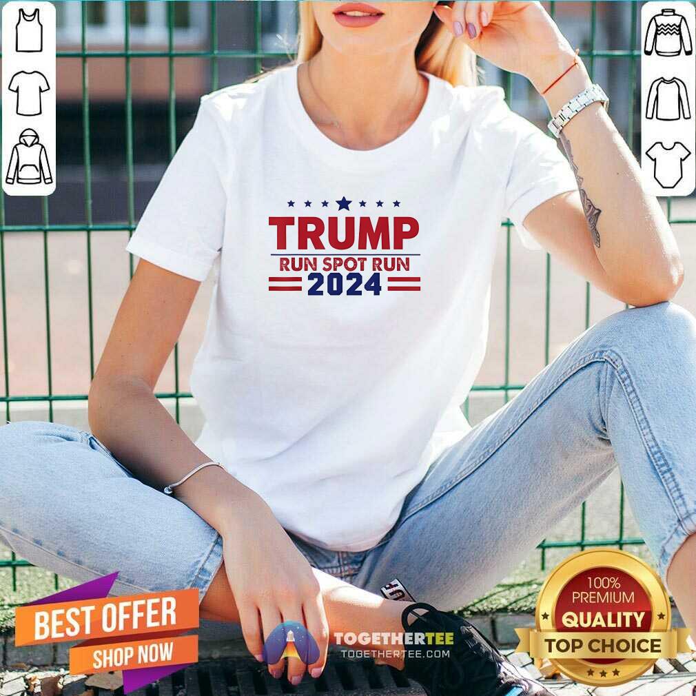 Nice Run Spot Run Donald Trump Debate 2024 Kamala T-Shirt - Image 2