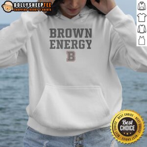 Alternative view of Awesome Brown Bears Brown Energy B Logo T-Shirt