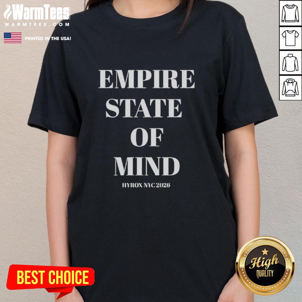 Nice Empire State Of Mind Hyrox NYC 2026 T-Shirt - Image 3