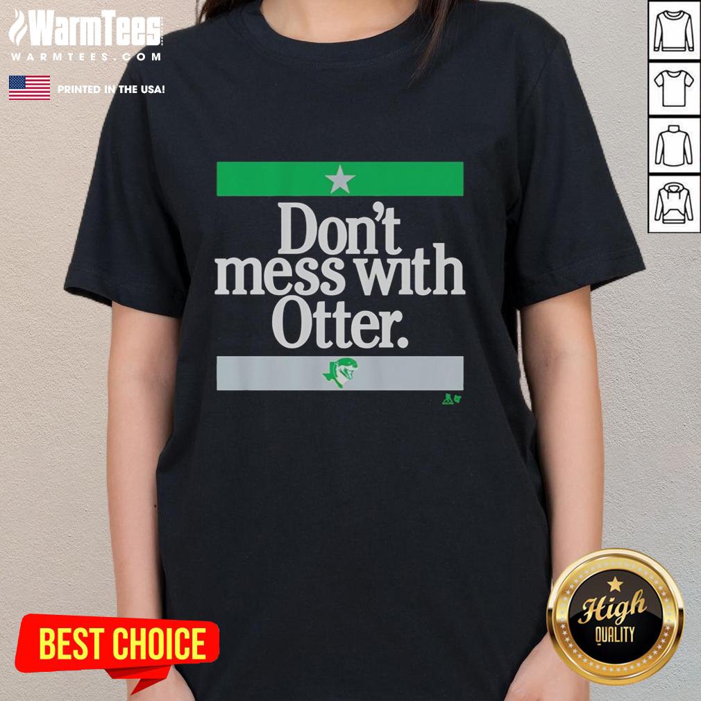 Nice Jake Oettinger Don't Mess With Otter T-Shirt - Image 3