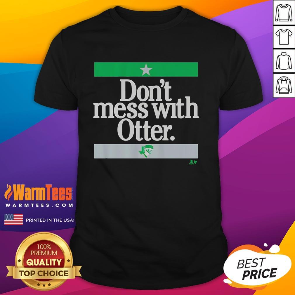 Nice Jake Oettinger Don't Mess With Otter T-Shirt