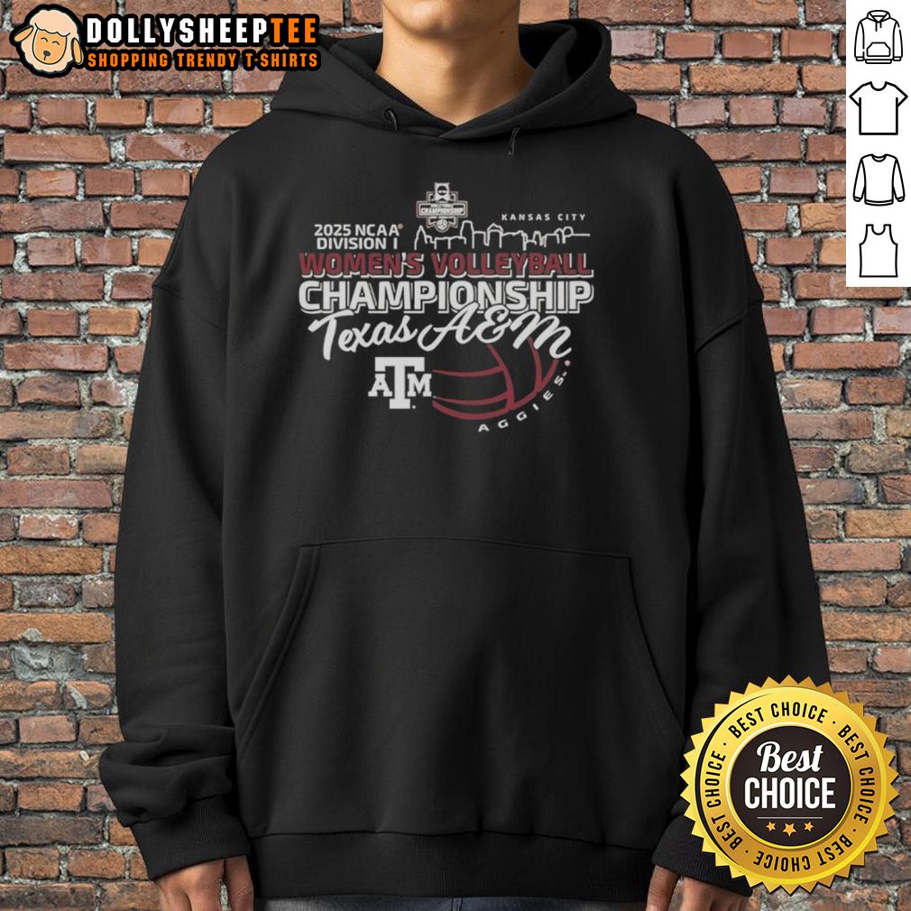 Original Texas A And M Aggies 2025 NCAA Division I Women's Volleyball Championship Final Four Bound T-Shirt - Image 2