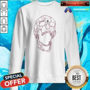 Alternative view of Nice Revenge Spider Skeleton Skull T-Shirt