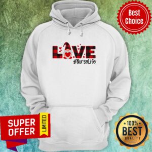 Alternative view of Awesome Gnome Love Valentine Nurse Life Shirt