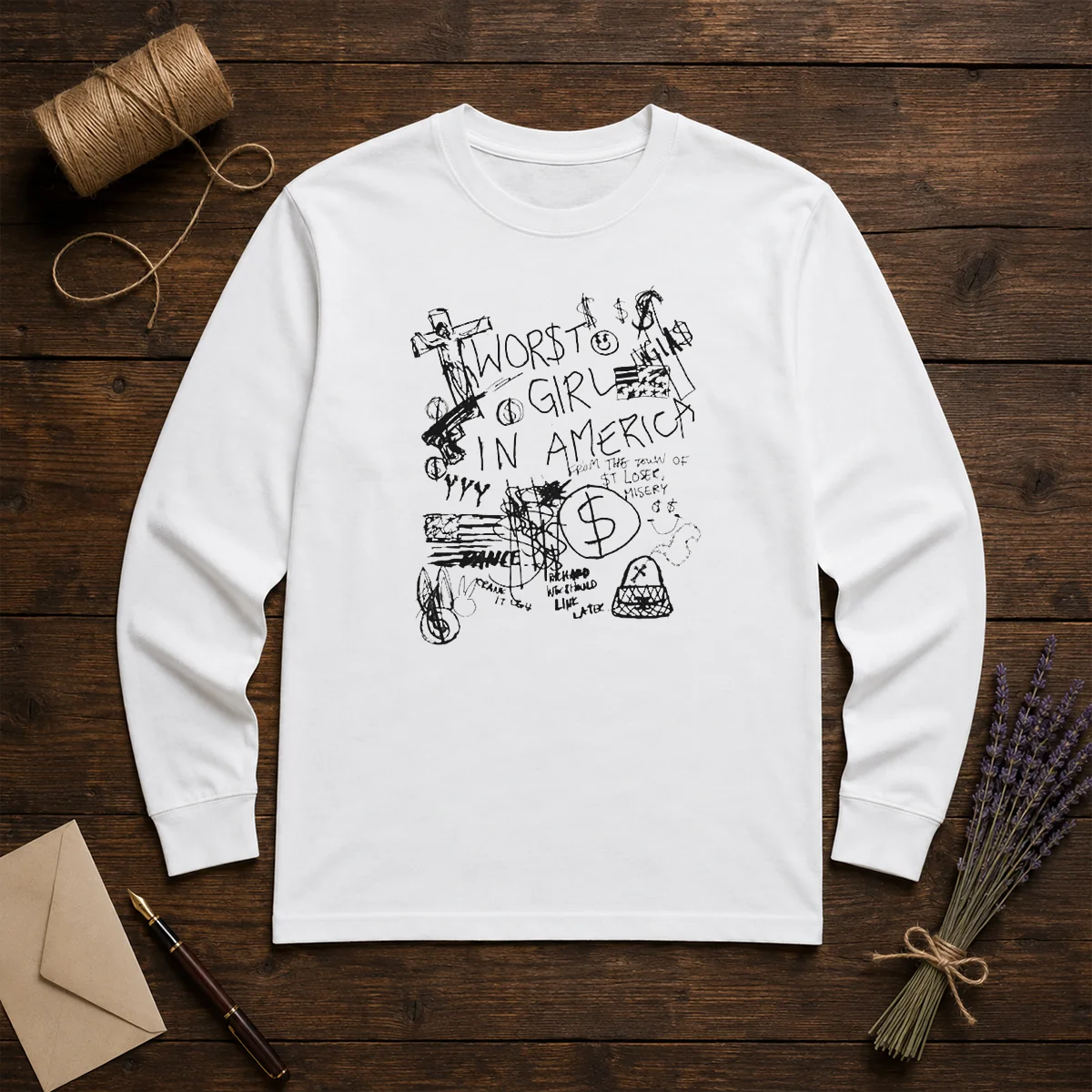 Official Worst Girl In America From The Town Of St Loser Misery Richard We Should Link Later Shirt - Image 5
