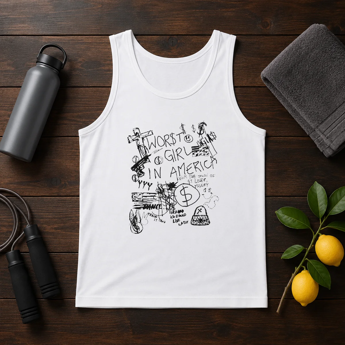 Official Worst Girl In America From The Town Of St Loser Misery Richard We Should Link Later Shirt - Image 3