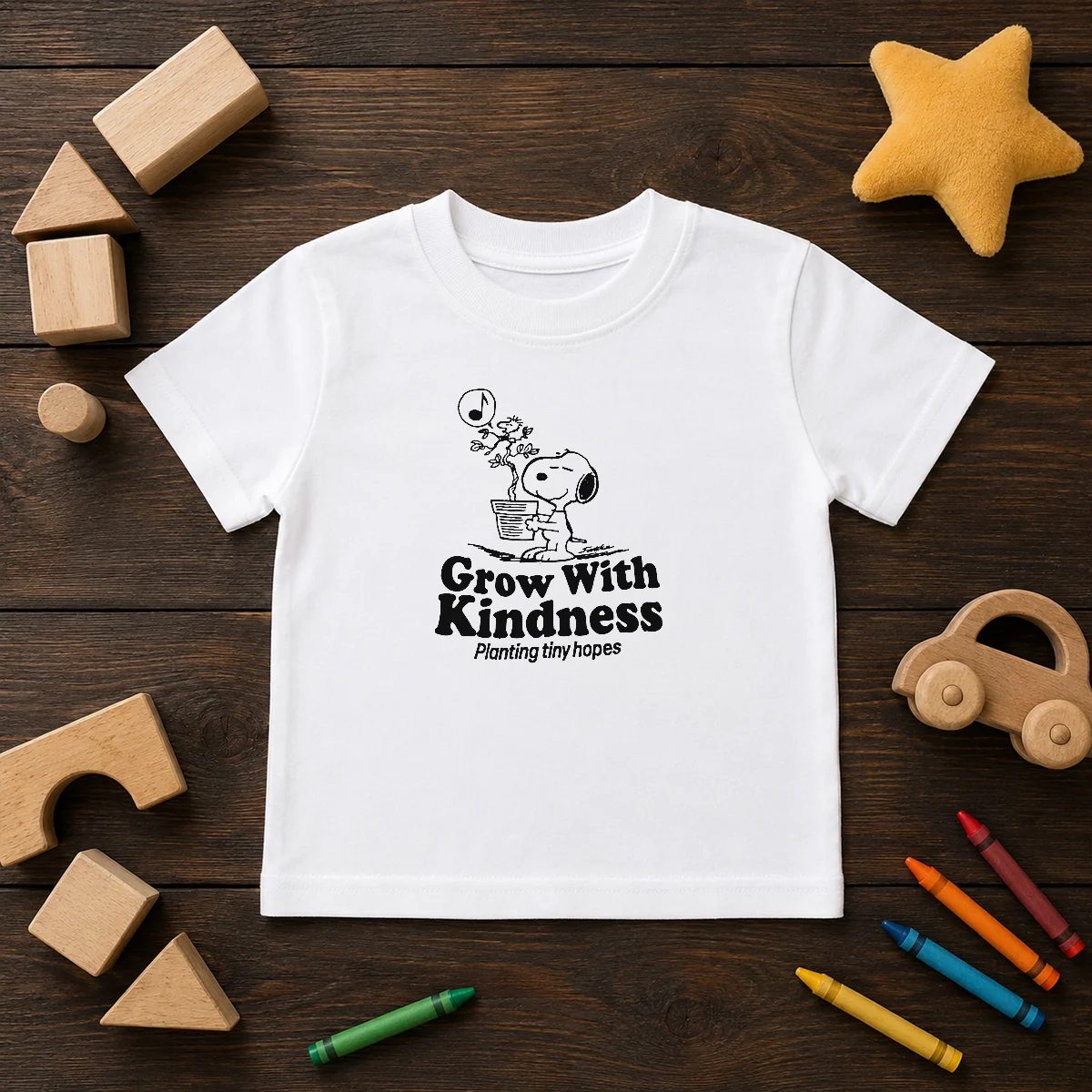 Awesome Snoopy Grow With Kindness Planting Tiny Hopes Shirt - Image 9