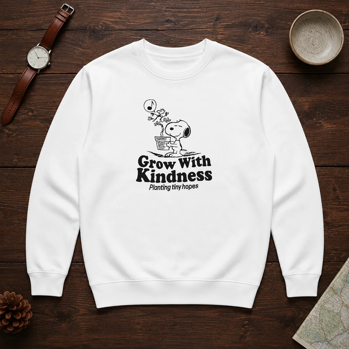 Awesome Snoopy Grow With Kindness Planting Tiny Hopes Shirt - Image 7