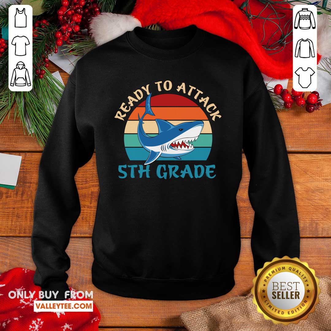 Nice Shank Ready To Attack 5th Grade Vintage Shirt - Image 5