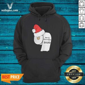 Alternative view of Premium Santa Hat Toilet Paper Merry Christmas 2020 Shirt