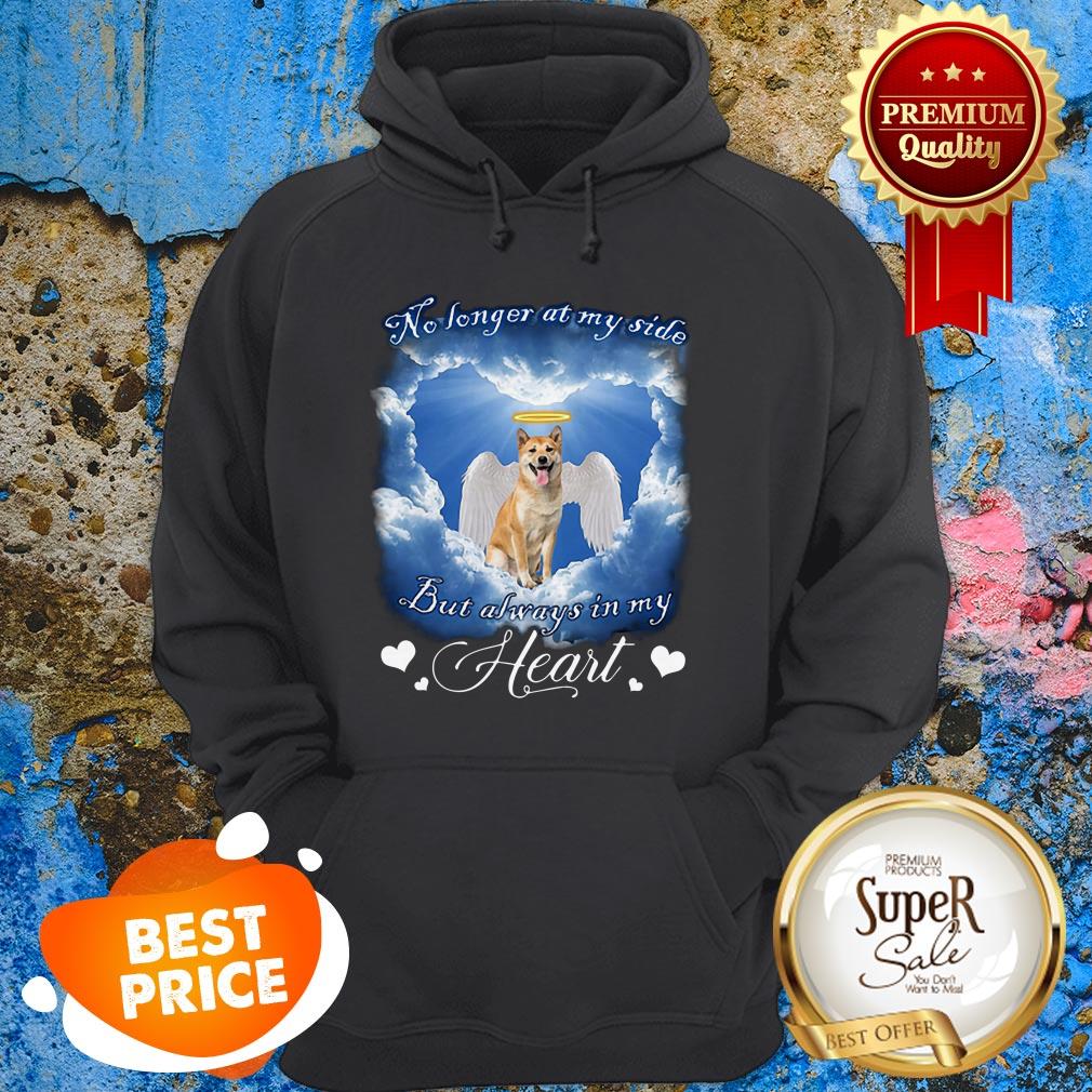 Shiba Inu Angel No Longer At My Side But Always In My Heart Shirt - Image 5