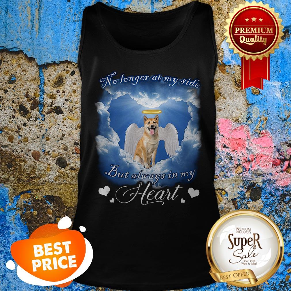 Shiba Inu Angel No Longer At My Side But Always In My Heart Shirt - Image 3