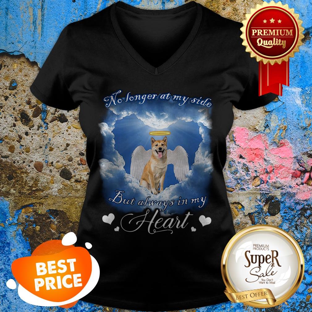 Shiba Inu Angel No Longer At My Side But Always In My Heart Shirt - Image 2