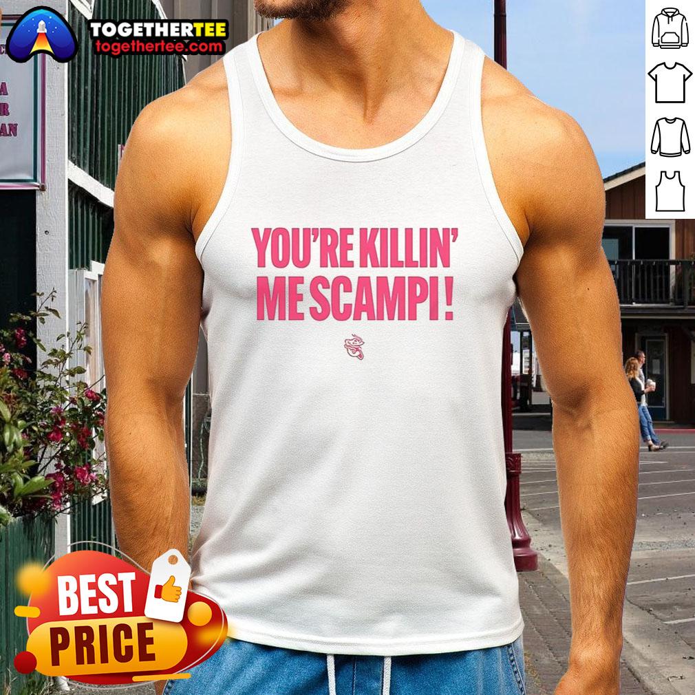 Awesome Jacksonville Jumbo Shrimp You're Killin Me Scampi T-Shirt - Image 4