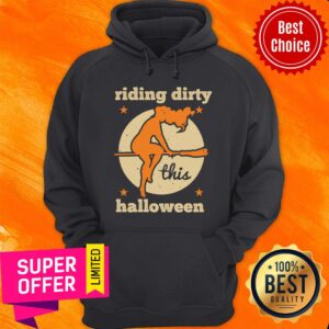 Alternative view of Witch Riding Dirty This Halloween Shirt