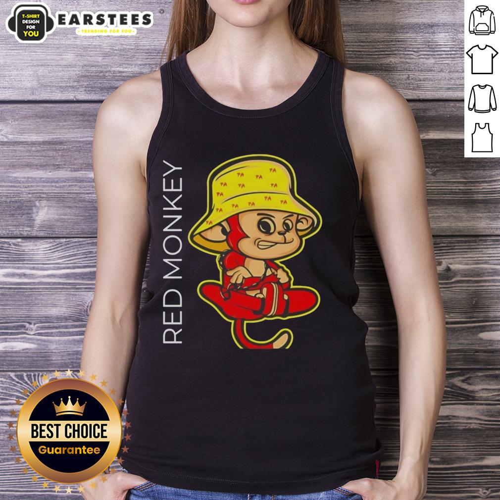 Awesome Red Monkey Angry T-Shirt - Image 4