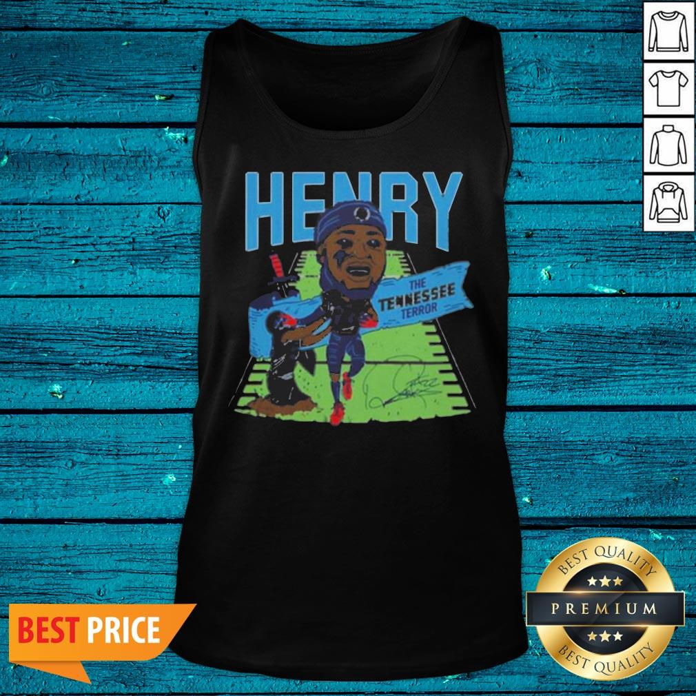 Pretty Derrick Henry The Tennessee Terror Signature Shirt - Image 3
