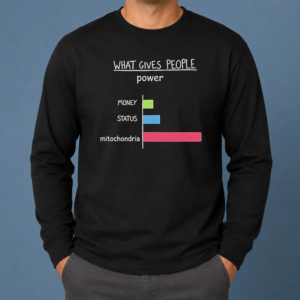 Pretty Hot What Gives People Power Money Status Mitochondria Shirt - Image 6