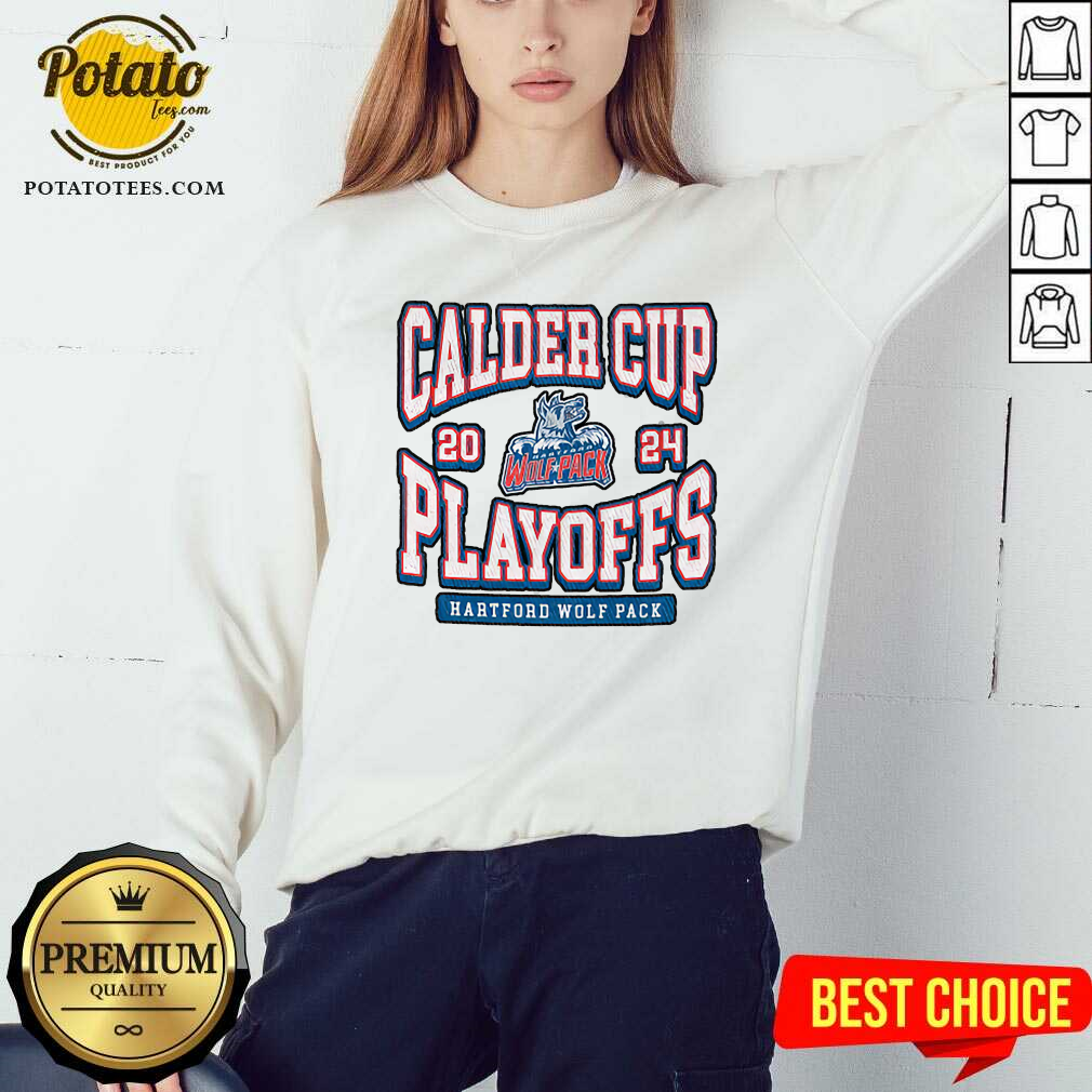 AHL Hartford Wolf Pack 2024 Calder Cup Playoffs T-Shirt - Image 5