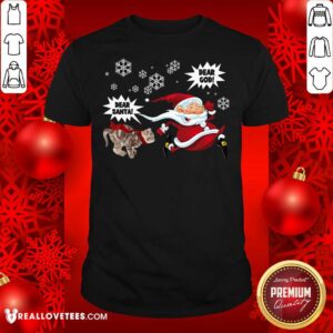 Good Cat Dear Santa Dear God Ugly Christmas Shirt