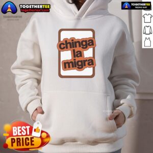 Alternative view of Premium Chinga La Migra Logo T-Shirt