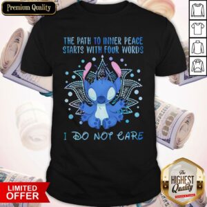 Stitch The Path To Inner Peace Starts With Four Words I Don’t Eat Shirt