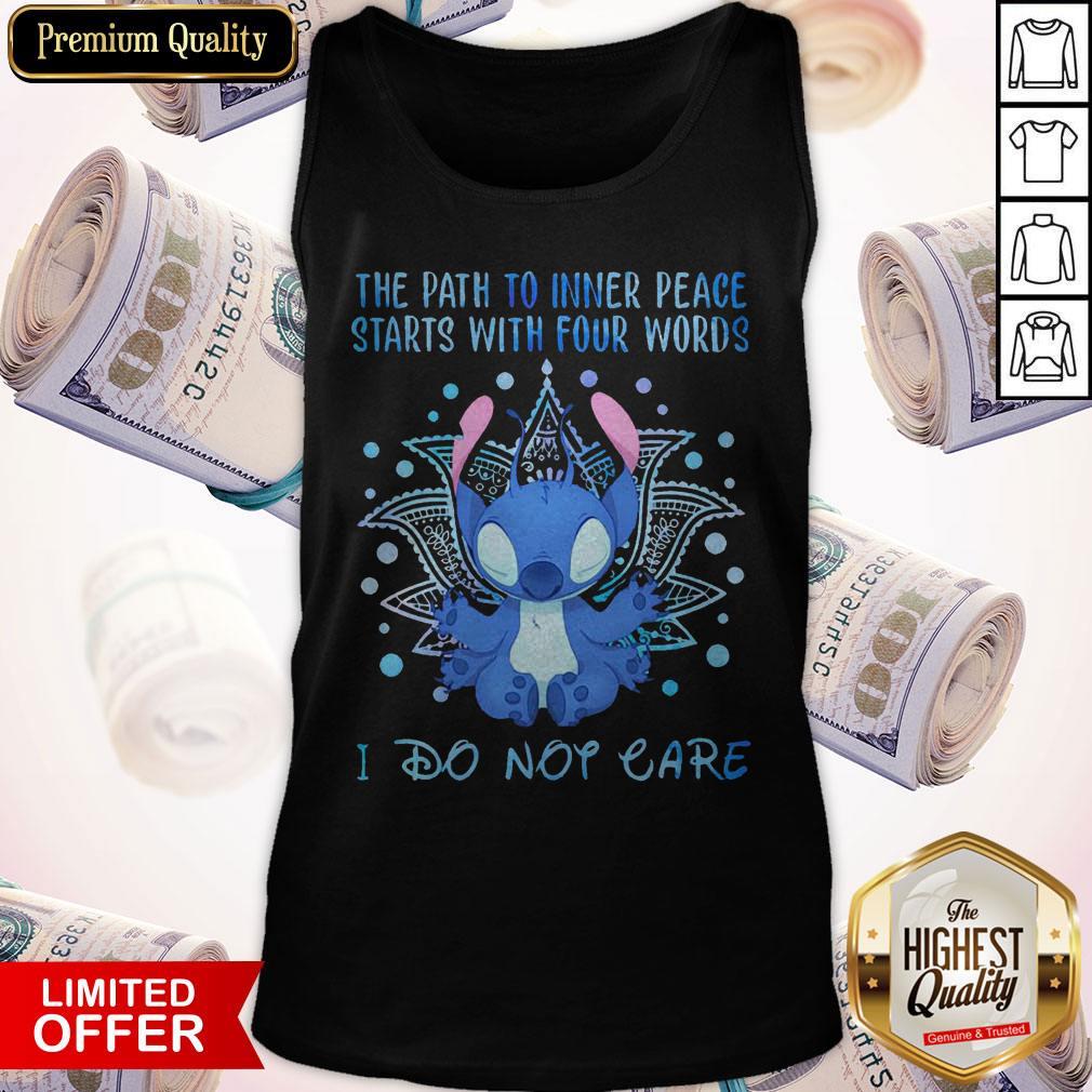 Stitch The Path To Inner Peace Starts With Four Words I Don’t Eat Shirt - Image 3