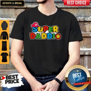 Top Super Daddio Super Mario Shirt