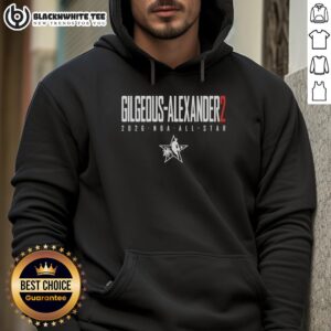 Alternative view of Good Shai Gilgeous-Alexander Oklahoma City Thunder 2026 NBA All-Star Elite T-Shirt