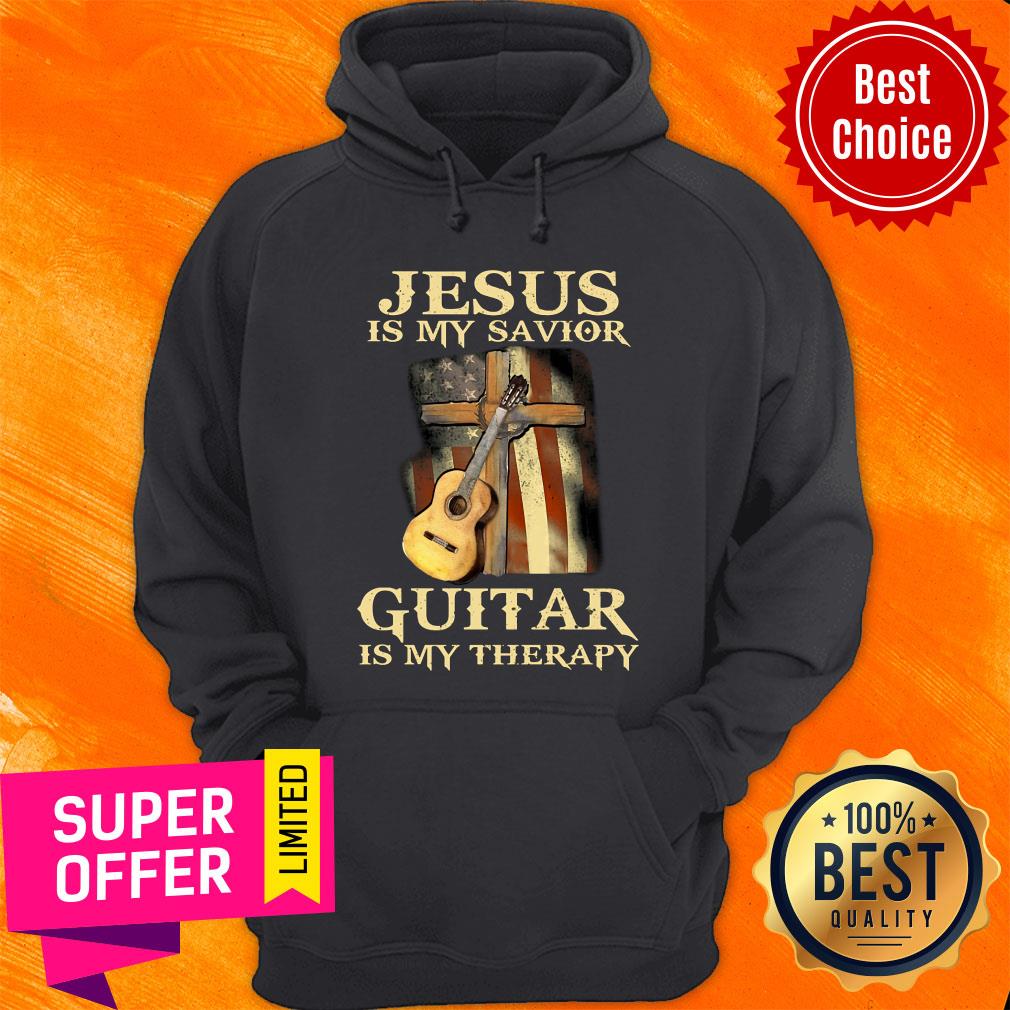 Jesus Is My Savior Guitar My Heart Shirt - Image 2