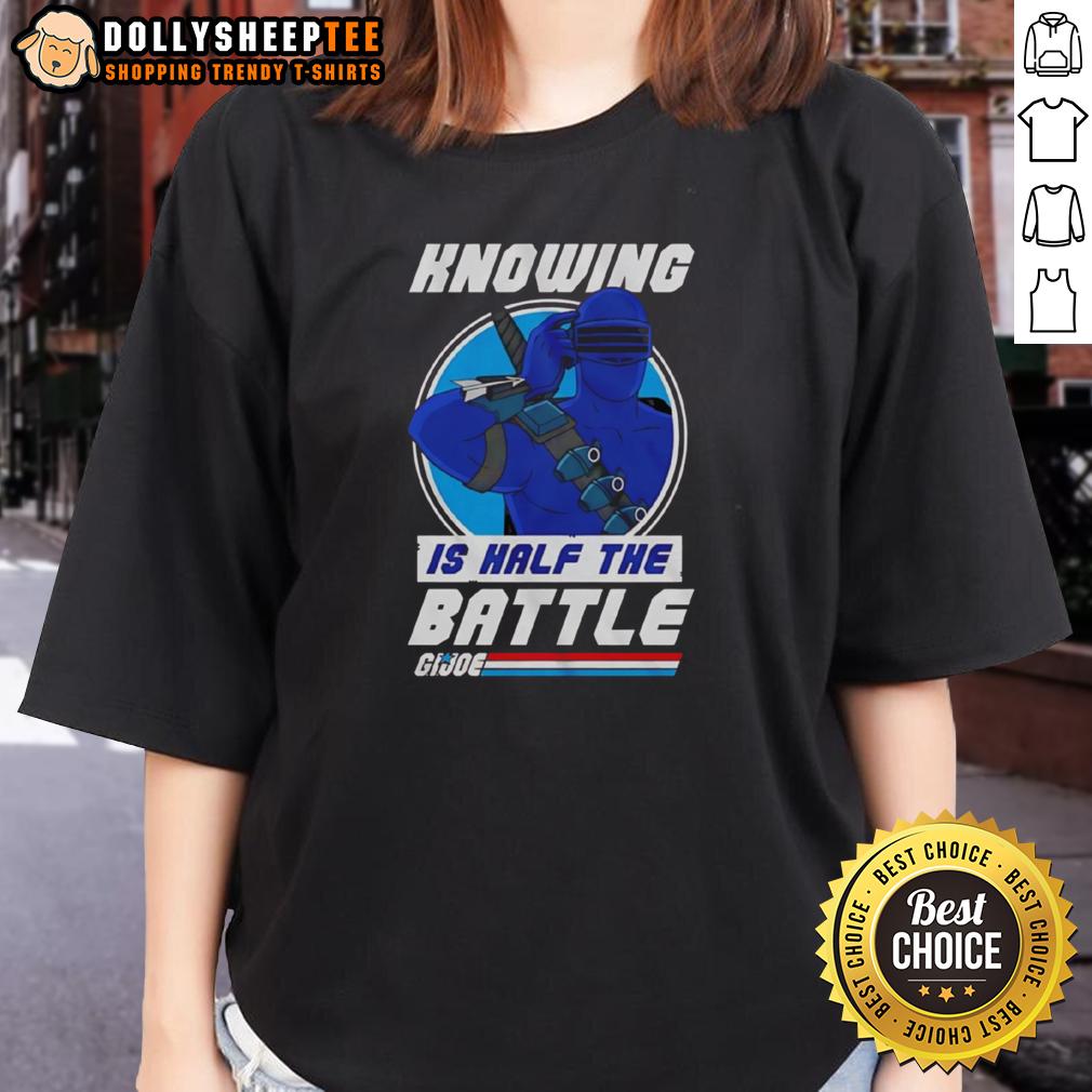 Awesome Knowing Is Half The Battle GI Joe T-Shirt - Image 3