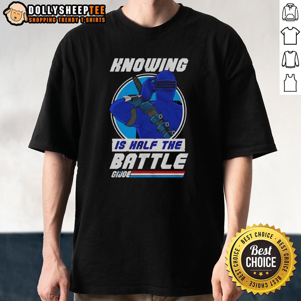 Awesome Knowing Is Half The Battle GI Joe T-Shirt