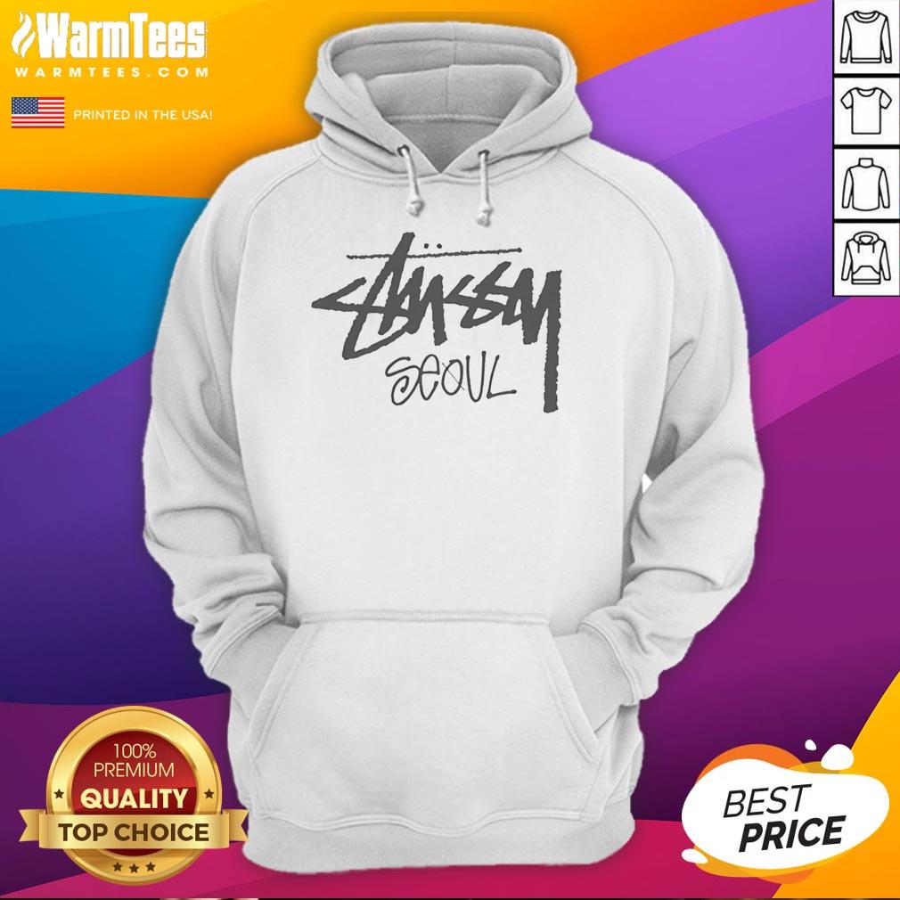 Hot Stussy Seoul Logo T-Shirt - Image 2