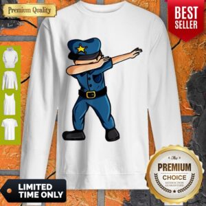 Alternative view of Awesome Dabbing Police Officer Dab Policeman Boys Kids Funny Shirt