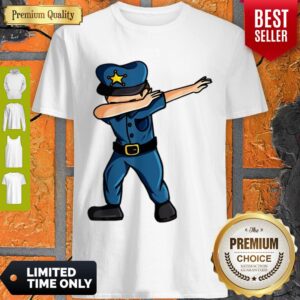 Awesome Dabbing Police Officer Dab Policeman Boys Kids Funny Shirt