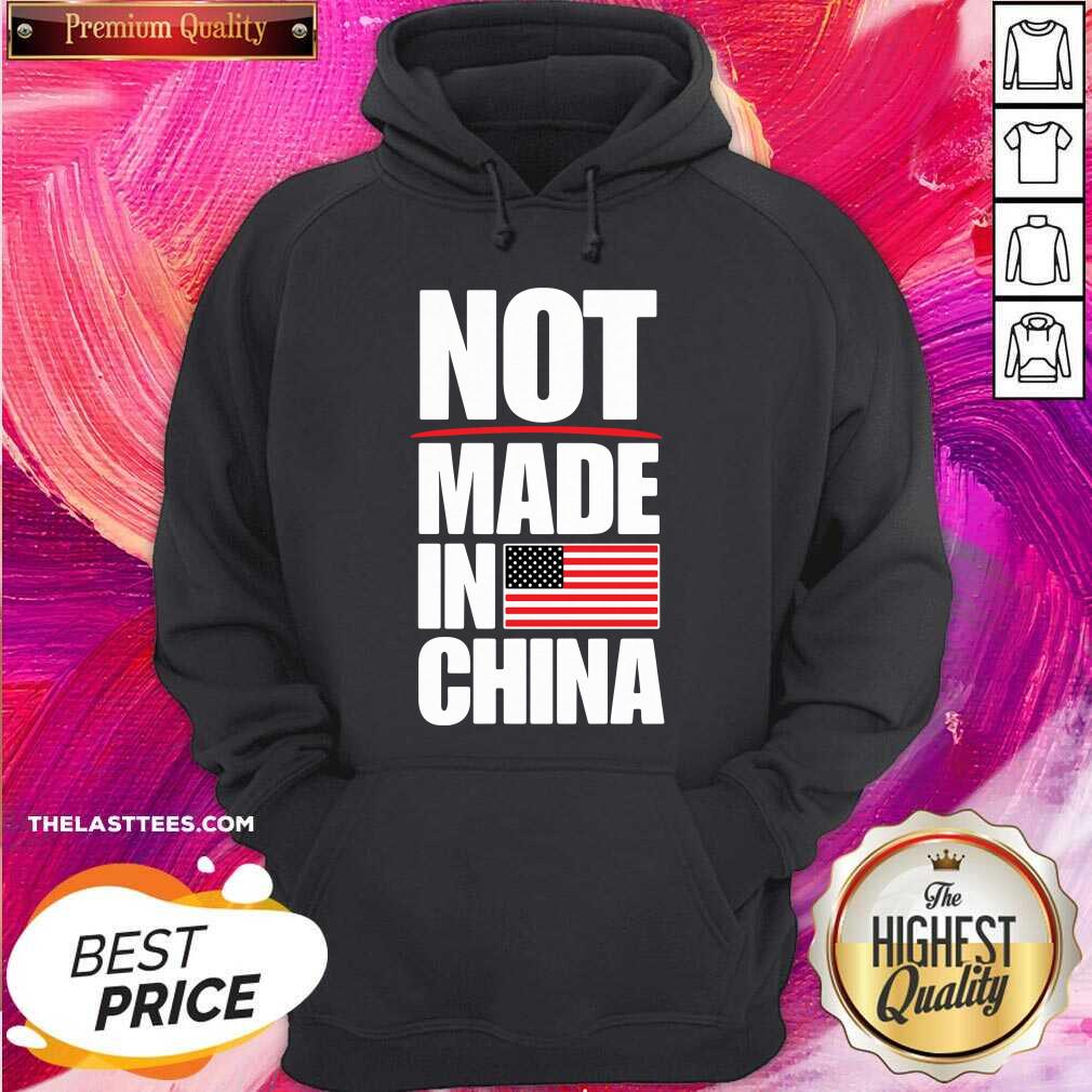 Love Not Made In China American Flag Shirt - Image 5