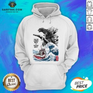 Alternative view of Nice You’re Gonna Need A Bigger Boat Dinosaurs Shirt