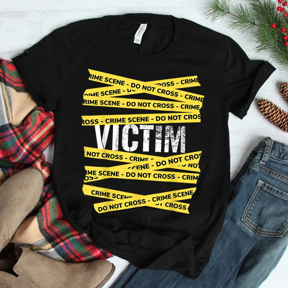 Crime Scene Victim Inspired Murder Mystery Victim Related M Shirt