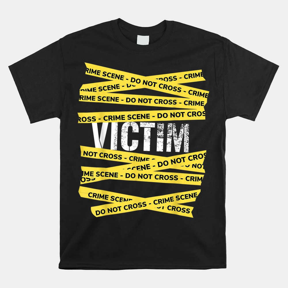 Crime Scene Victim Inspired Murder Mystery Victim Related M Shirt - Image 4