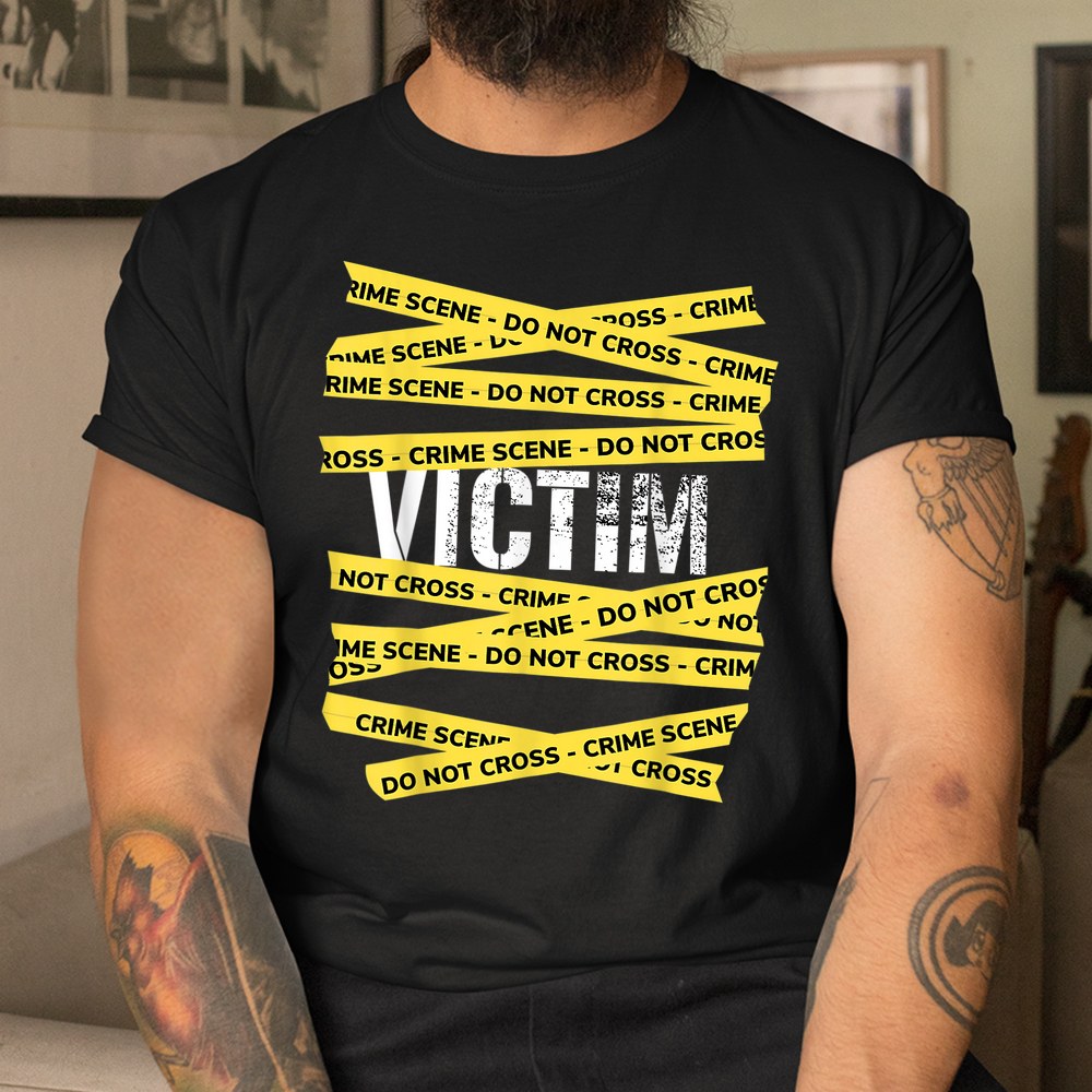 Crime Scene Victim Inspired Murder Mystery Victim Related M Shirt - Image 3