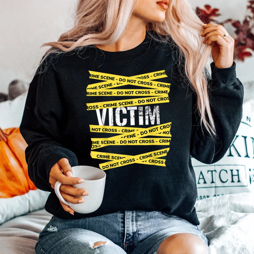 Crime Scene Victim Inspired Murder Mystery Victim Related M Shirt - Image 2