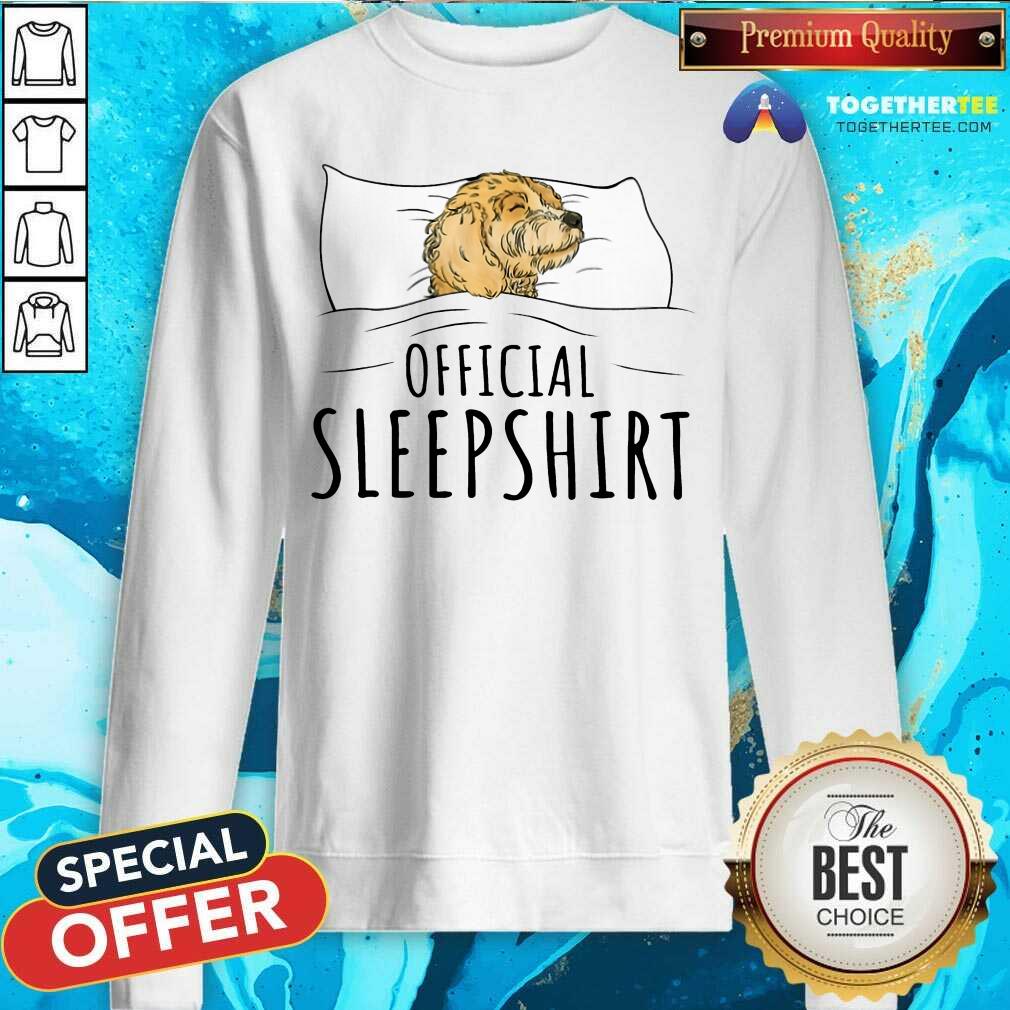 Official Sleepshirt Goldendoodle Shirt - Image 5