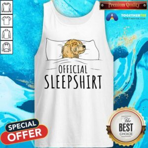 Alternative view of Official Sleepshirt Goldendoodle Shirt